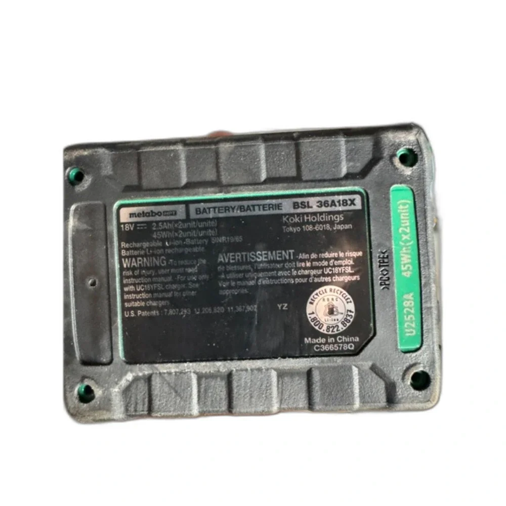 Metabo HPT BSL36A18X Multi Volt Battery 36/18 Volt
